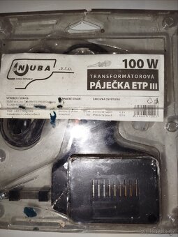 Nuba - Trasformatová páječka ETP III 100W - 2
