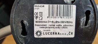 Bodové stropní svítidlo včetně žárovek - 2