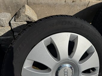 Originál sada kol Audi A3 16" s pneu - 2