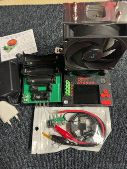 Zátěž a tester kapacity aku DL24 180W 25A Bluetooth + kryt - 2