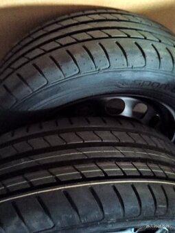 2x letní kolo 205/55 R16 Dunlop Sport Bluresponse škoda vw - 2