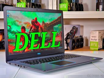 Herní notebook DELL | 17,3" | i7-8750H | GTX 1050Ti | 16GB - 2