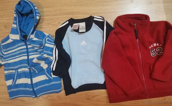 Mikina, adidas, svetr next velikost 92, vel. 18 -24 měsíců - 2