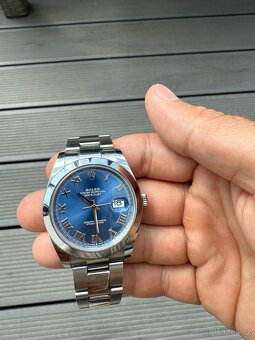 Rolex Datejust 41mm Azzuro Blue, stav jako nové - 2