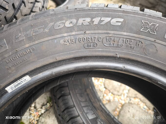Michelin Agilis 215/60 R17 C 104/102H Sada 4 ks 8 mm - 2