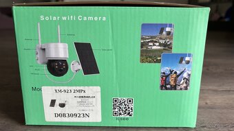Solární WiFi P2P kamera XM-923 2MPx - 2