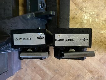 Paletizační vidle 2tuny nosnost, kované - 2