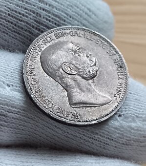 AG 1koruna RU 1908 Jubilejní - 2