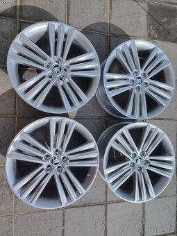 Nová originální alu kola Škoda Sirius 5x100 r18 Scala Kamiq - 2