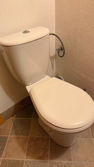 WC kombi – mísa + nádrž, pěkný stav - 2