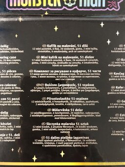 Kufřík na malování Monster High - 2