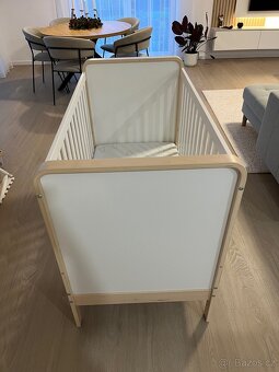 Postýlka Ikea + luxusní matrace - 2