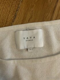 Luxusní Značkový svetr Yaya s vlnou - 2