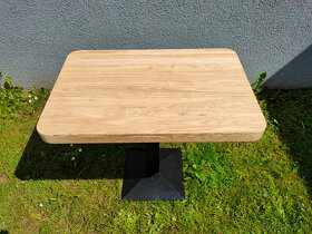 Zahradní stůl/jídelní stůl, nový, deska masiv - 2