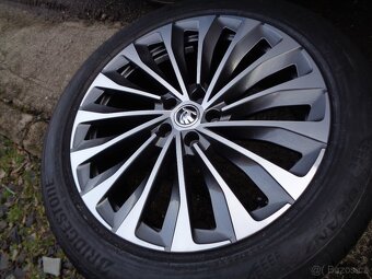 škoda Enyaq r20 alu kola 5x112 letní nová kola - 2