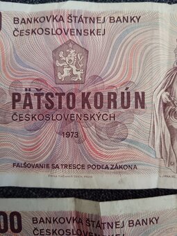500 kčs - 2
