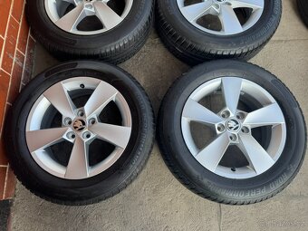 Alu 15" 5x100 škoda HADAR letní 85% F4, TOP - 2