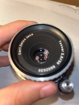 Carl Zeiss Jena Tessar 50mm f2.8 baj. Exa - 2
