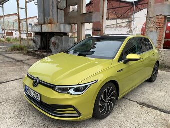 VW Golf 8 Style 1.5TSi 96kW,2021,25tkm,ČR,1maj,DPH - 2