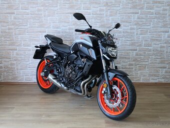 Yamaha MT-07 původ ČR, 1.majitel, 6800km - 2