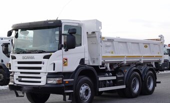 9250 - SCANIA P 340 - 6x4 - Sklápěč S2 + Bordmatik – EURO 5 - 2