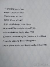 Foto příslušenství - 2