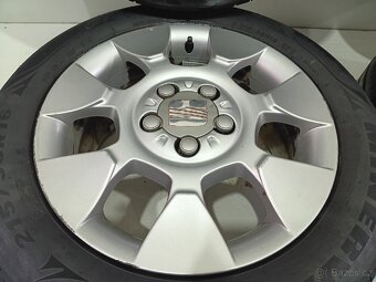 Letní alu kola SEAT 5x112 R16 ET58 pneu 215/55/16/ - 2