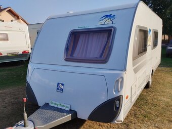 KNAUS 550FSK pro 6. Pevné palandy. R 2007. Stan. 100km/h - 2