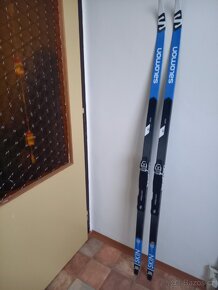 Bežky se Skinem Salomon XC SKI SET RC ESKIN JR vel. 155 cm - 2