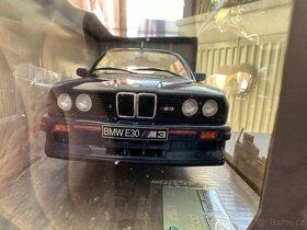 Model BMW M3 e30 Solido 1:18 modrý - 2