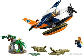 LEGO City Jungle Explorer hydroplán s krokodýli - 2