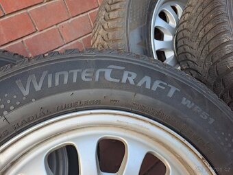 ALUdisky + Zimní pneu KUMHO Wintercraft 205/65 R15 - BMW E39 - 2