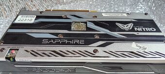 Grafická karta 8GB - SAPPHIRE NITRO + Radeon RX 480 8GB - 2