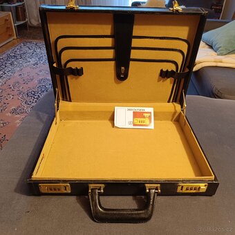 Kožený kódovací kufřík - 2