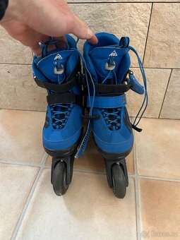 Dětské kolečkové brusle K2+Rollerblade - 2