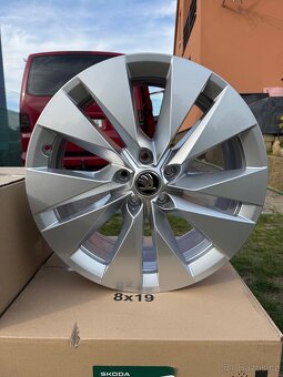 🛞Alu kola Škoda Proteus 19” Elroq, Enyaq 5x112 - 2