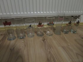 Pivní sklo, sklenice, krýgly..starobrno, svijany, koff aj. - 2