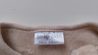 Kombinéza pro miminko-74cm (6-9m)/3-6m/ - 2