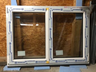 Plastová okna Kommerling vč. parapetu a žaluzie - NOVÁ - 2