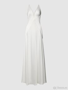 Saténové svatební šaty vel L/XL - 42/44 - 2