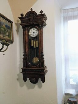 Velké čtvrťové hodiny pendlovky - 2