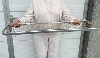 Starý alu chodbový věšák - 2