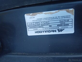 Zahradní traktor McCulloch M115-77TC - 2