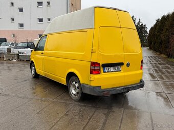 Vw T5 4x4 vysoký dlouhý - 2