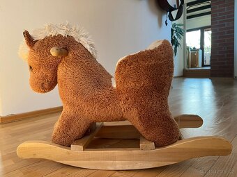 Plyšový houpací kůň - 2