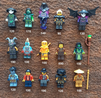 Lego Ninjago - originální Lego figurky. - 2