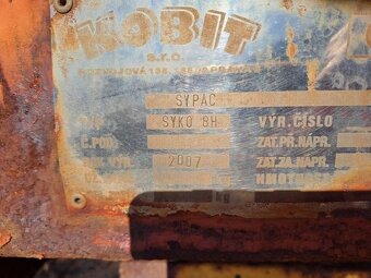 8m3 sypací nástavba Kobit SYKO - 2
