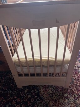 Dětská postýlka pro miminka masiv za 400 Kč - 2