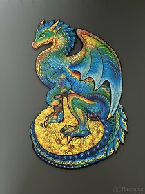 UNIDRAGON dřevěné puzzle - Drak, velikost KS (330) - 2