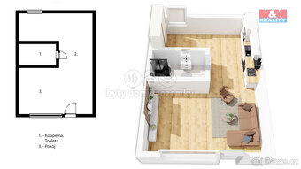 Prodej prostoru 1kk, 45 m², Kladno, Švermov - 2